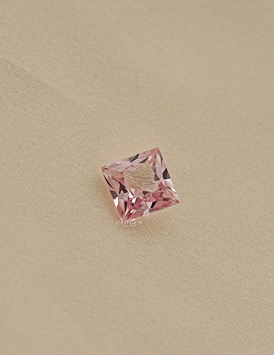 Pink Princess Cut Loose Gemstone Gemstone