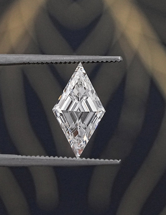 Lozenge Cut Lab Grown Loose Diamond