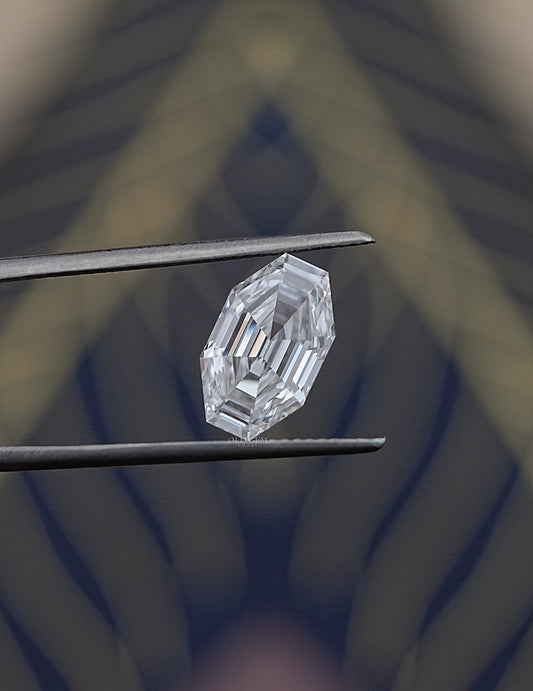 3.20 CT Old Mine Octagon Lab Loose Diamond Lab Grown Diamond