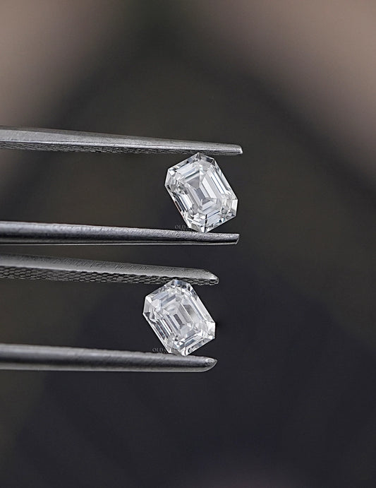 Old Mine Asscher Lab Diamond -- 1.07 TCW Lab Grown Diamond