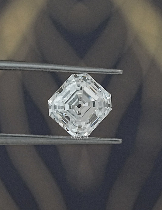 Old Mine Cut Asscher Lab Diamond Loose Lab Grown Diamond