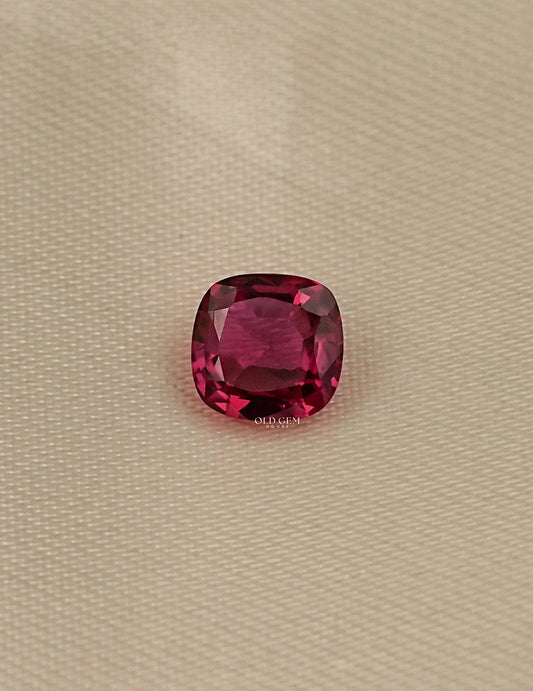 Pink Sapphire Cushion Cut Lab Loose Gemstone Gemstone