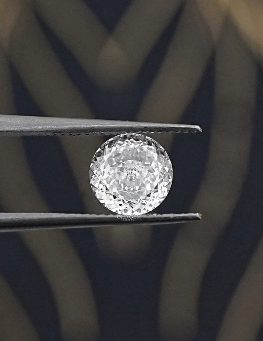 Portuguese Cut Round Lab Diamond Loose Lab Grown Diamond