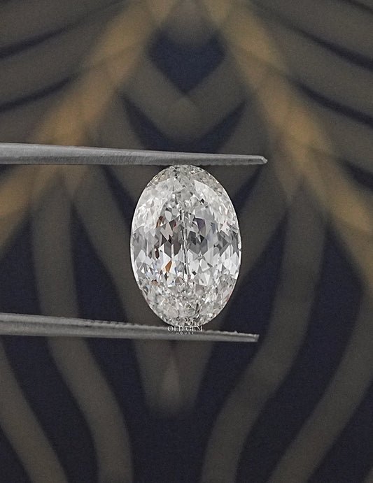 Certified Portuguese Oval Lab Grown Diamond Lab Grown Diamond