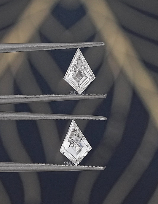 Step Cut Kite Lab Grown Diamond Matching Pairs Lab Grown Diamond