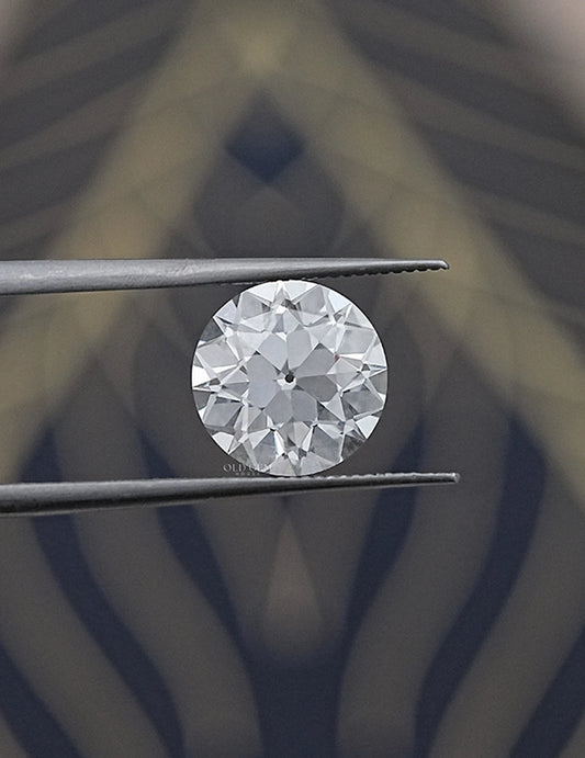OEC Round Loose Lab Diamond -- 3.55 Ct Lab Grown Diamond
