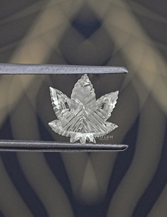 Marijuana Leaf cut Lab Grown Diamond Lab Grown Diamond