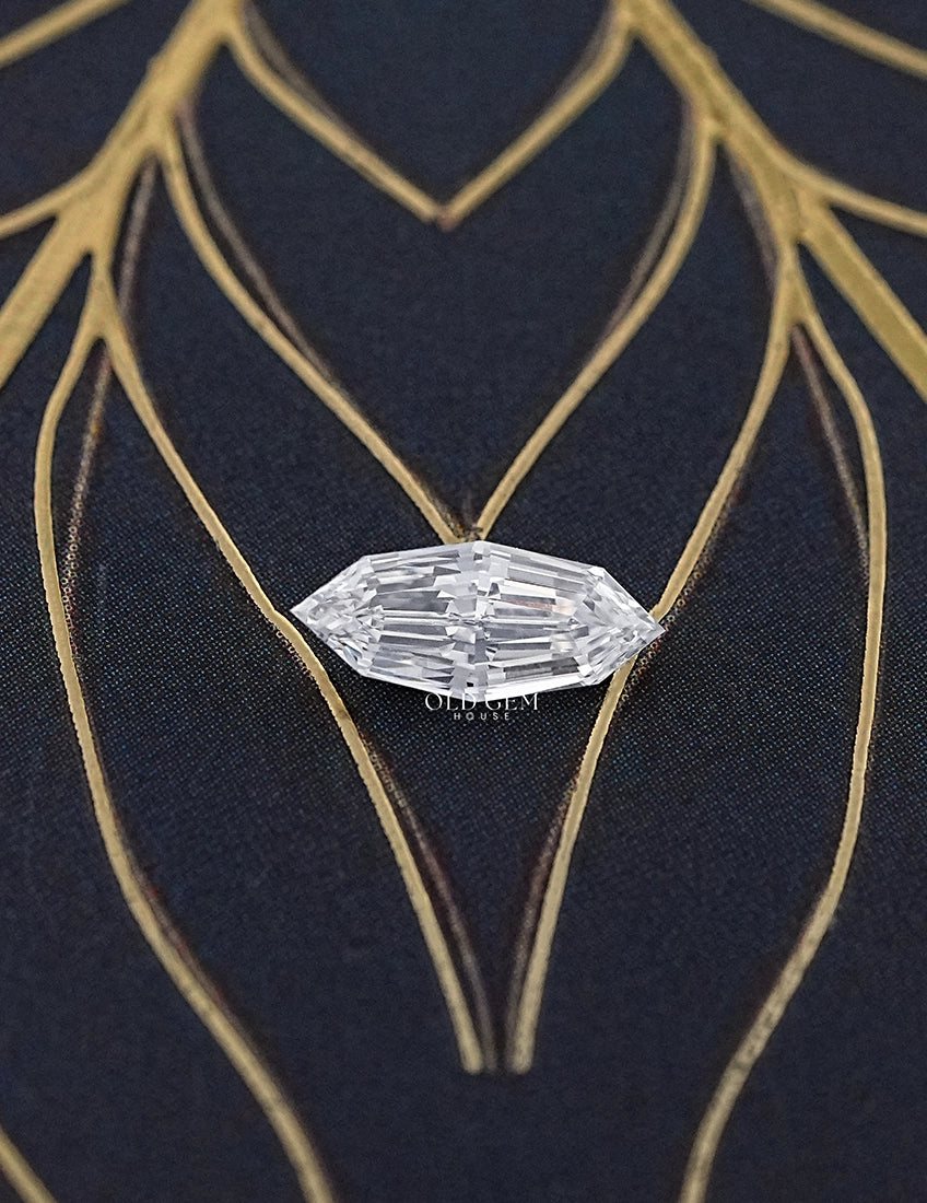 Step Cut Marquise Lab Grown Diamond