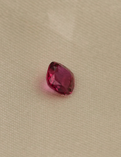 Pink Sapphire Cushion Cut Lab Loose Gemstone Gemstone