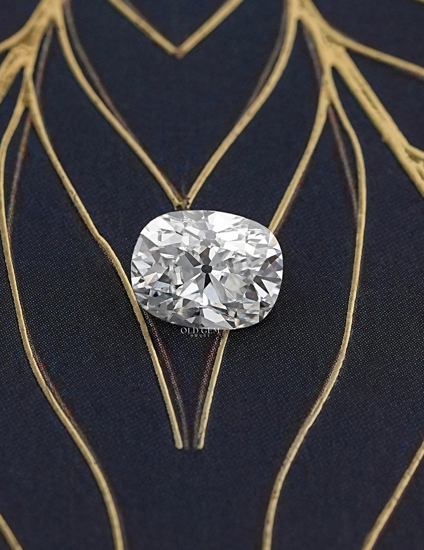 2.80 Carat Old Mine Cushion Lab Grown Diamond