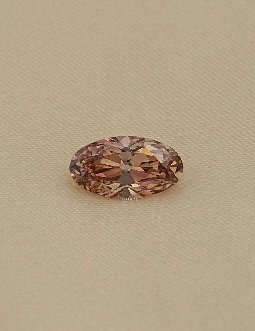 3.60 Carat Old Mine Moval Lab Diamond Loose Lab Grown Diamond