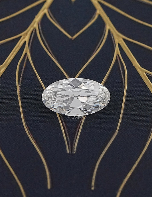 4.10 Carat Old Mine Moval Lab Grown Diamond