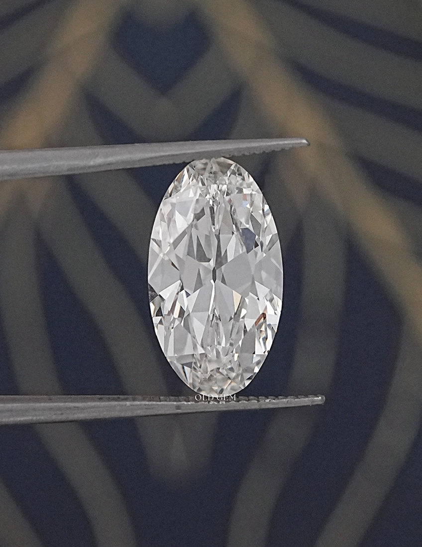 4.10 Carat Old Mine Moval Lab Grown Diamond