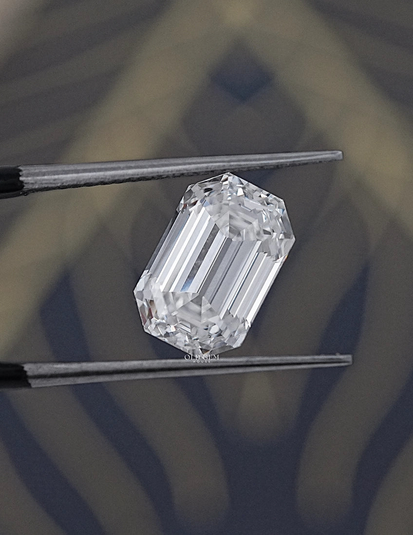 Certified Old Mine Emerald Lab Grown Diamond (Demo - Not selling) Lab Grown Diamond