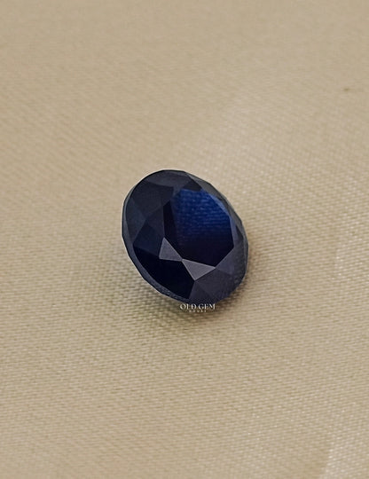 Sapphire Blue Round Cut Loose Gemstone Gemstone
