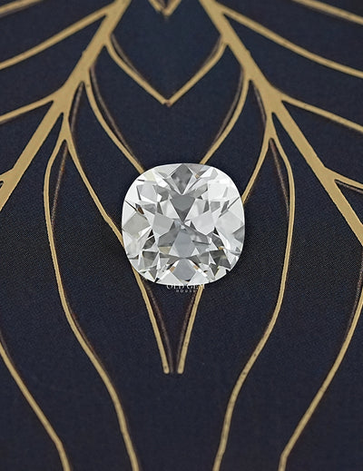6.10 Carat Old Mine Cushion Lab Loose Diamond