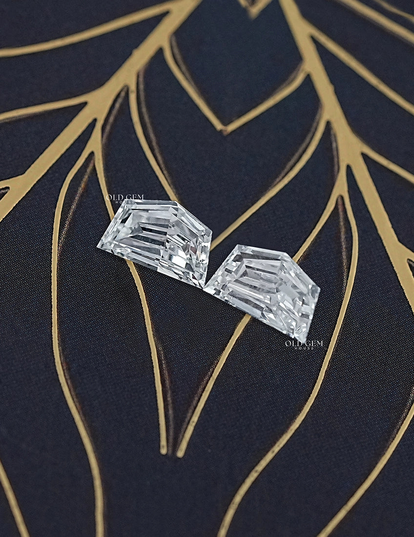 Cadillac Step Cut Lab Grown Diamond Pair Lab Grown Diamond