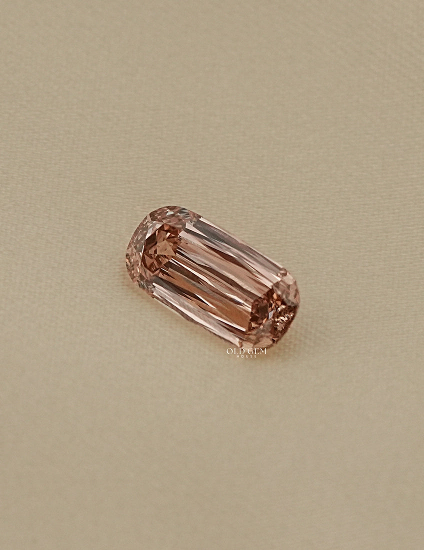 Champagne Criss Cut Lab Loose Diamond Lab Grown Diamond