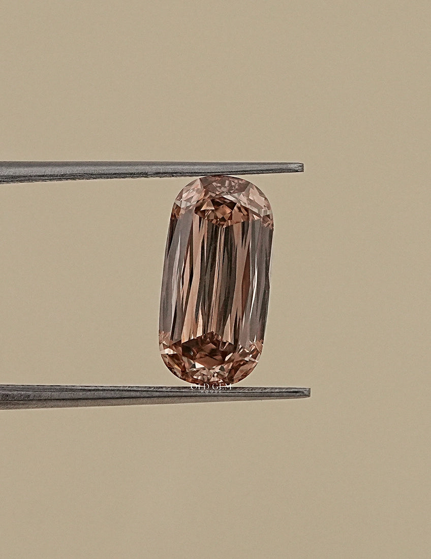 Champagne Criss Cut Lab Loose Diamond Lab Grown Diamond