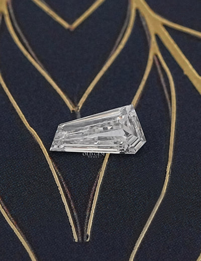 Antique Step Cut Lab Grown Loose Diamond