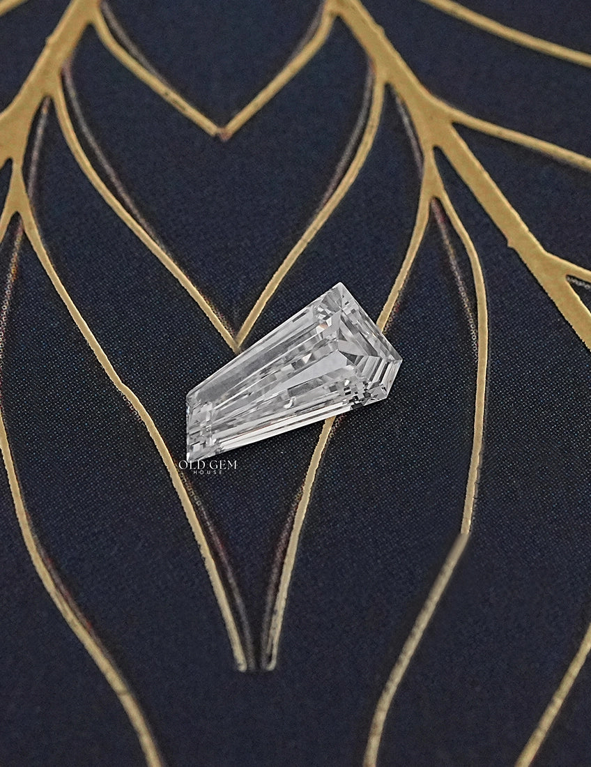 Antique Step Cut Lab Grown Loose Diamond Lab Grown Diamond