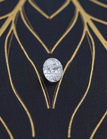 Antique Portuguese Cut Loose Diamond Lab Grown Diamond