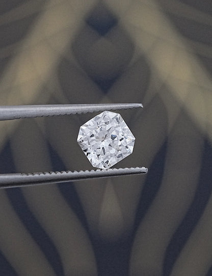 Antique Radiant Cut Lab Grown Loose Diamond Lab Grown Diamond