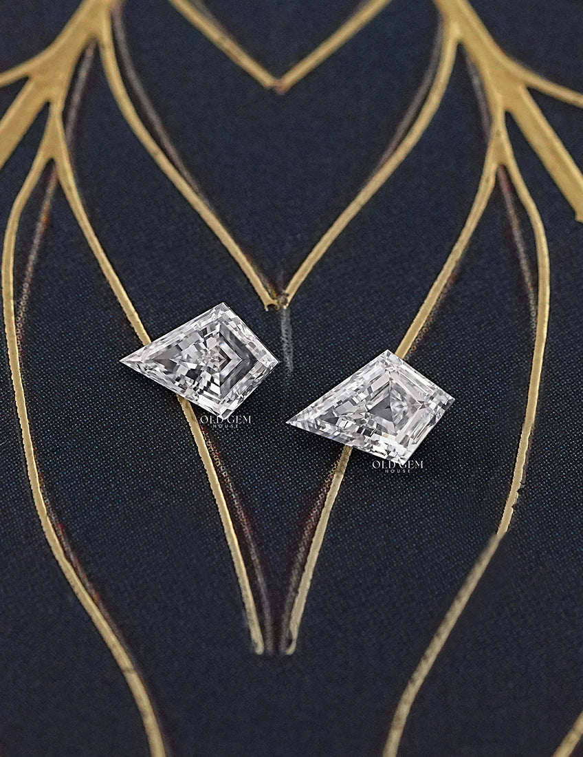 Step Cut Kite Lab Grown Loose Diamond