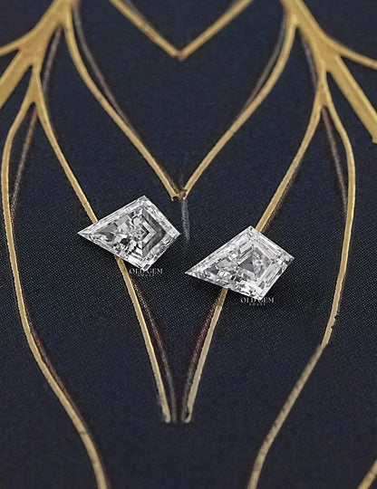 Step Cut Kite Lab Grown Loose Diamond