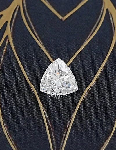 Antique Trillion Shape Lab Grown Diamond