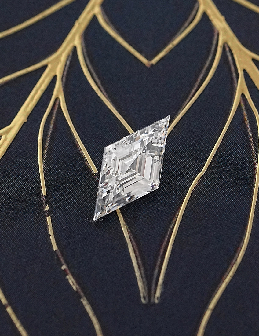 IGI Certified Lozenge Cut Lab Loose Diamond Lab Grown Diamond
