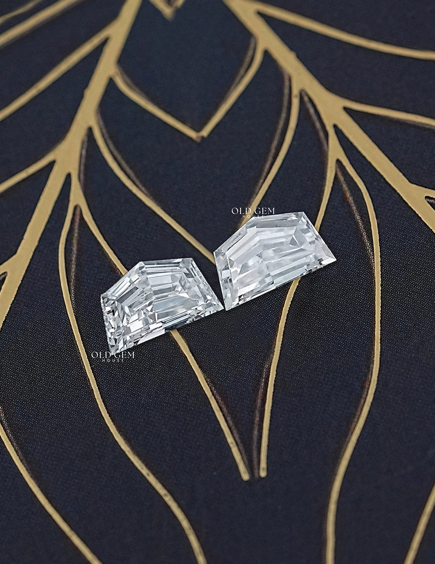 Cadillac Step Cut Lab Grown Diamond Pair Lab Grown Diamond