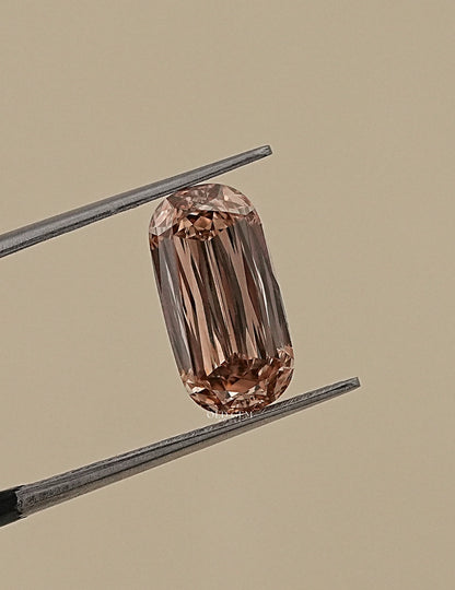 Champagne Criss Cut Lab Loose Diamond Lab Grown Diamond