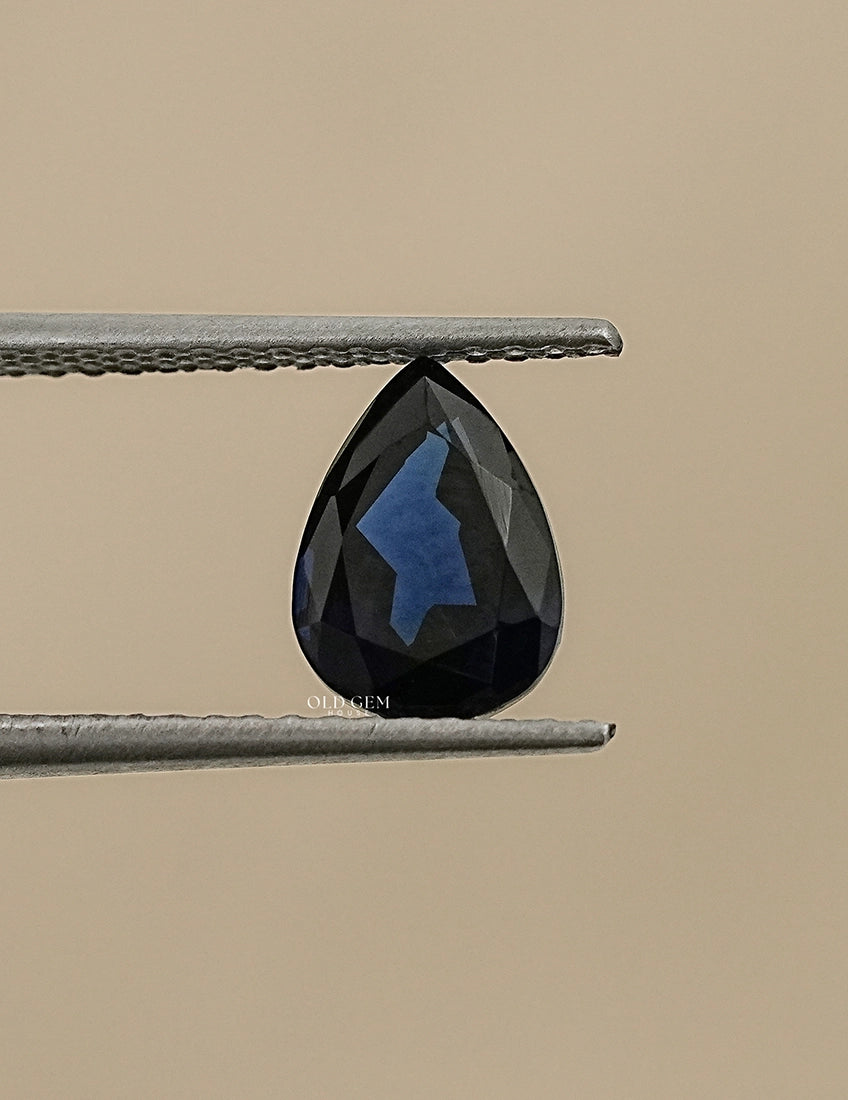 Pear Shape Blue Sapphire Gemstone Gemstone