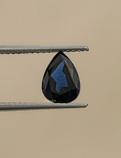 Pear Shape Blue Sapphire Gemstone Gemstone