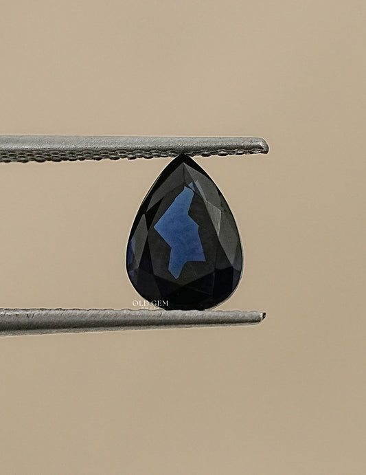 Pear Shape Blue Sapphire Gemstone Gemstone