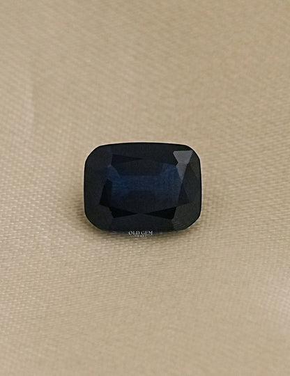 Elongated Cushion Cut Blue Sapphire Loose Gemstone Gemstone