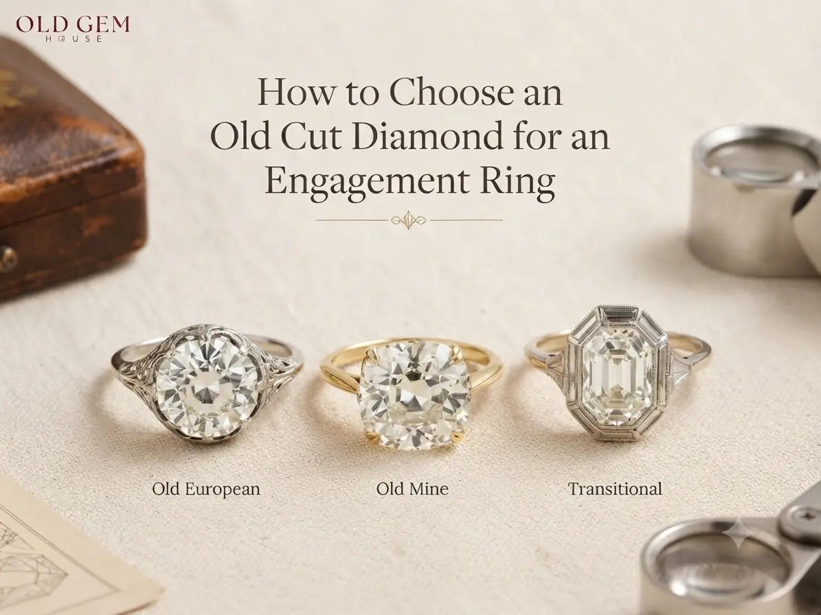 How to Choose an Old Cut Diamond for an Engagement Ring