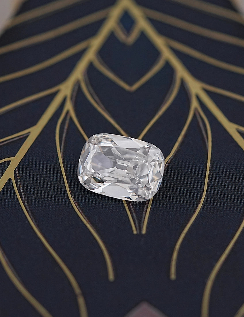 Old Mine Cushion Lab Diamond -- 5.05 Ct