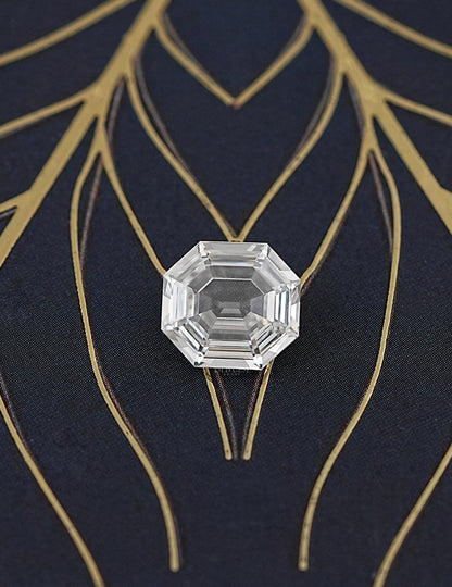 Old Mine Hexagon Lab Diamond -- 3.10 CT