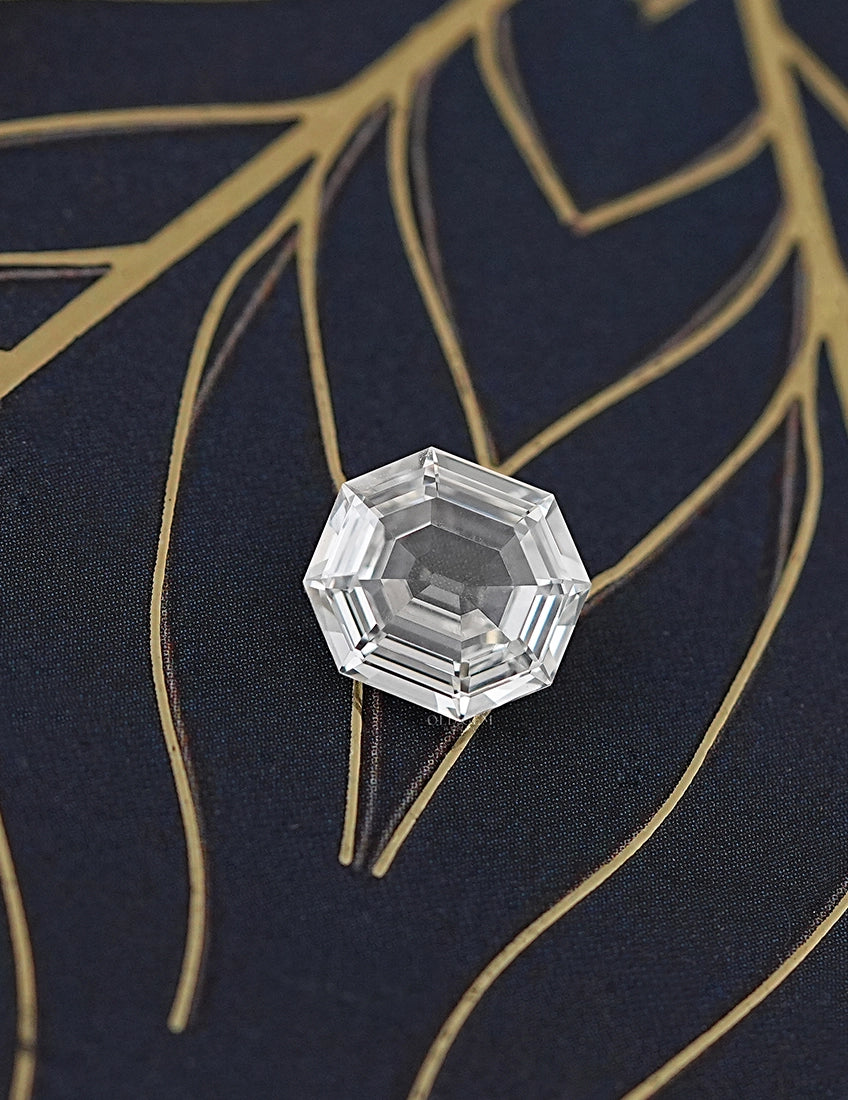 Old Mine Hexagon Lab Diamond -- 3.10 CT