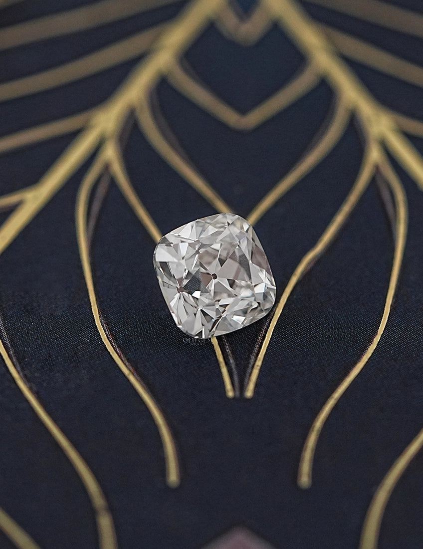 Square-Shape Old Mine Cushion Lab Diamond -- 3.20 Ct