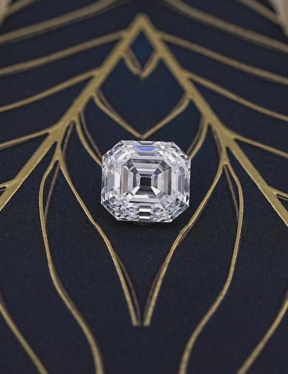 Old Mine Asscher Lab Diamond -- 6.15 Ct