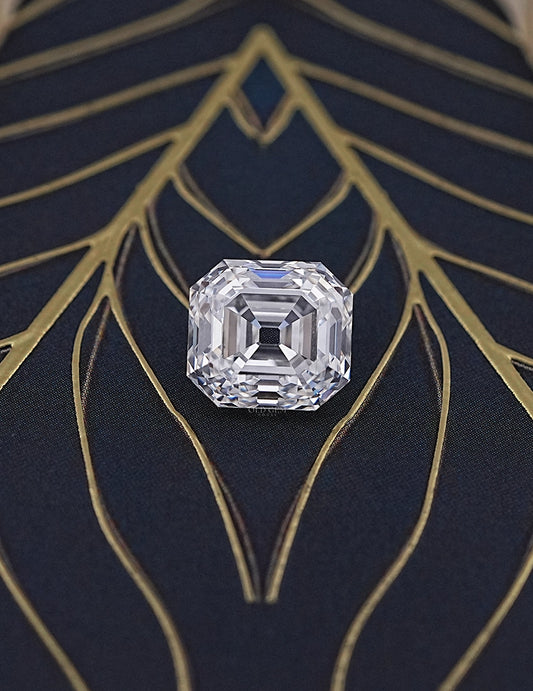 Old Mine Asscher Lab Diamond -- 6.15 Ct
