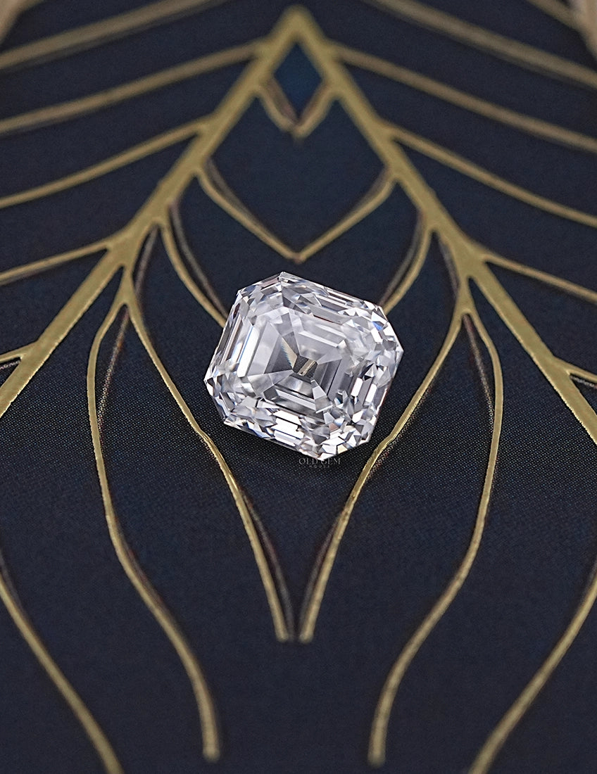 Old Mine Asscher Lab Diamond -- 6.15 Ct