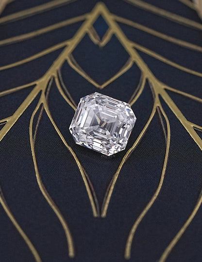 Old Mine Asscher Lab Diamond -- 6.15 Ct