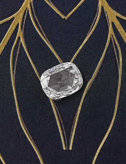 Rose Cut Cushion Lab Diamond