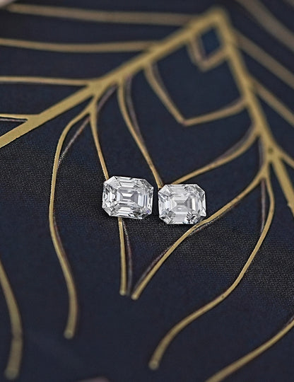 Old Mine Asscher Lab Diamond -- 1.07 TCW