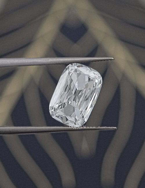 3 Carat Old Mine Cushion Cut Lab Diamond Loose