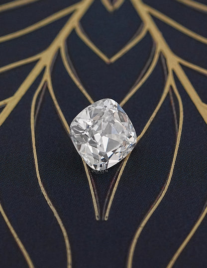 Old Mine Cushion Cut  Lab Diamond